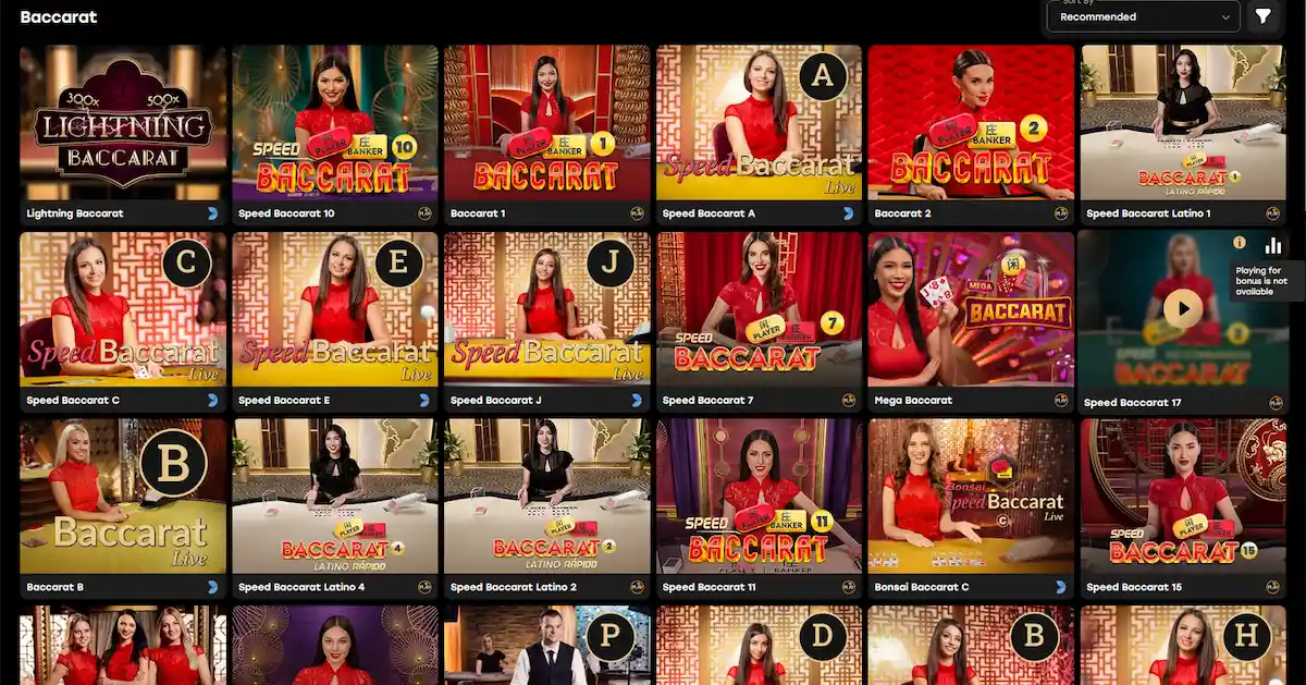 Fairspin Live Bakara – Speed Baccarat a Dragon Tiger od Evolution Gaming